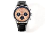 Breitling 43MM in Diameter Navitimer Series B01 Movement Champagne Watch